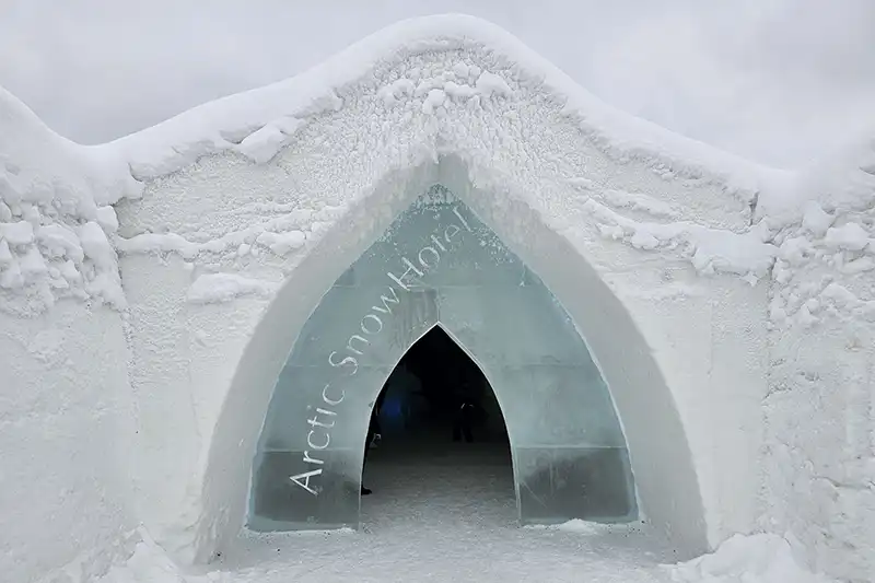 Arctic SnowHotel in Finnisch-Lappland
