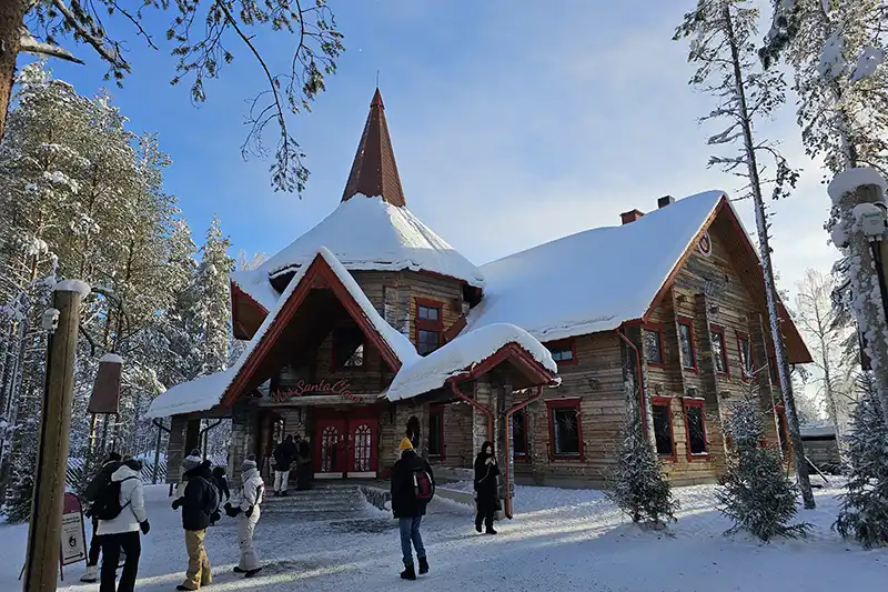 Mrs. Santa Claus' Christmas Cottage