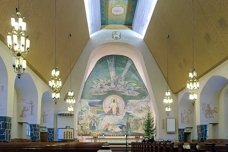 Innenraum der Rovaniemi Church