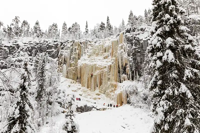 Korouomo Canyon excursie finland
